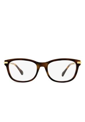 Jimmy Choo Eyewear butterfly-frame glasses - Brown