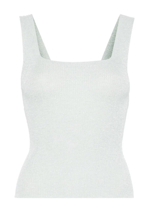 TWINSET ribbed-knit tank top - Green