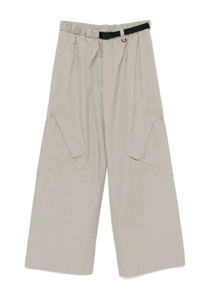 Qasimi Cargo wide-leg trousers - Grey