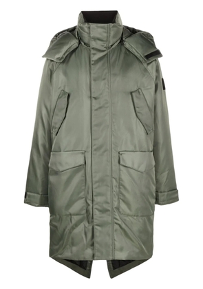 Calvin Klein Jeans hooded puffer parka - Green