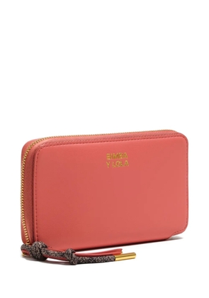 Bimba y Lola leather zip wallet - Pink