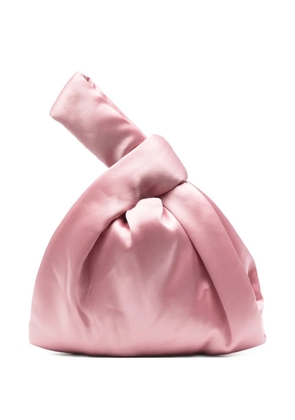 Nanushka Jen satin tote bag - Pink