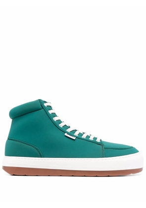 Sunnei chunky-sole high top sneakers - Green
