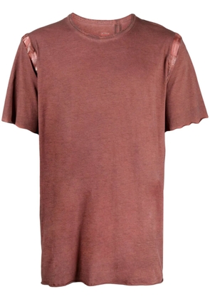 Isaac Sellam Experience Intersection short-sleeve T-shirt - Red