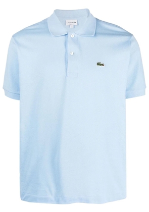 Lacoste logo-patch polo shirt - Blue
