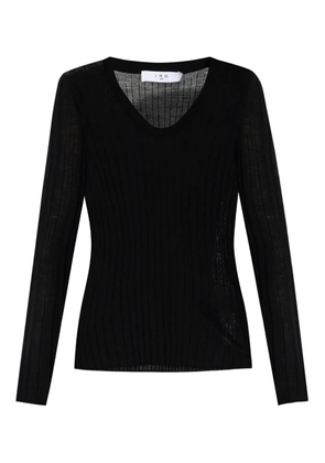 IRO ribbed wool sweater - Black