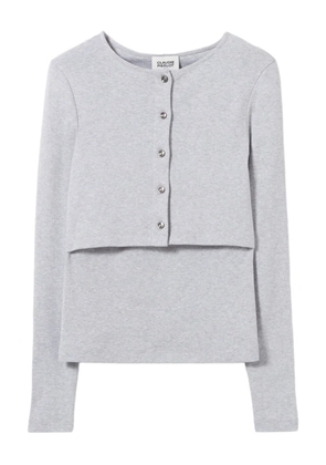 Claudie Pierlot long-sleeve top - Grey