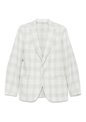 Eleventy checked blazer - Green