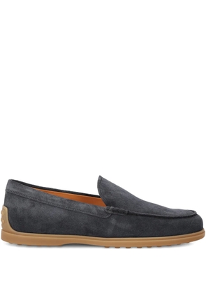 Tod's blue loafers