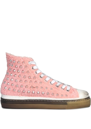 METAL GIENCHI Jimmy studded sneakers - Pink