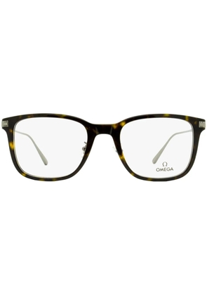 OMEGA EYEWEAR tortoiseshell square-frame glasses - Brown