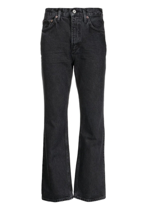 AGOLDE high rise bootcut jeans - Black