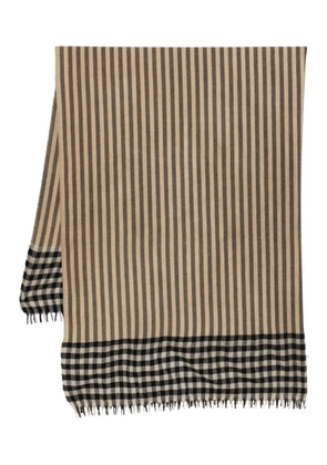 Uma Wang striped scarf - Neutrals