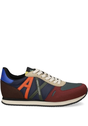 Armani Exchange colour-block sneakers - Blue