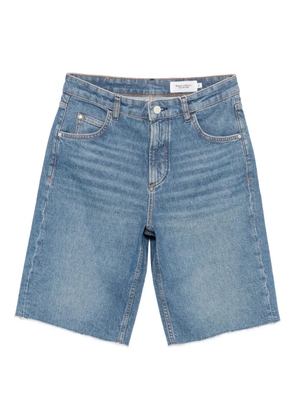Marc O'Polo frayed-hem denim shorts - Blue