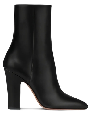 Paris Texas leather block-heel boots - Black