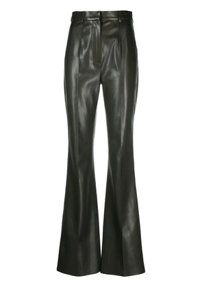 Nanushka Leena faux-leather trousers - Green