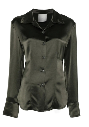 Nanushka Nathalie fitted shirt - Green
