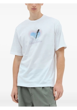 ICE & TECHNO Nail Bat graphic-print T-shirt - White