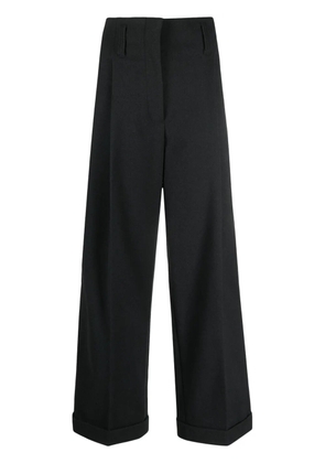 Philosophy Di Lorenzo Serafini high-waisted pleated wide-leg trousers - Grey