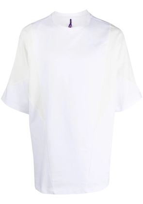OAMC panelled crew-neck T-shirt - White