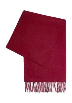 FURSAC fringed scarf - Red