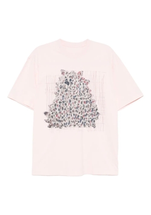 JNBY graphic-print T-shirt - Pink