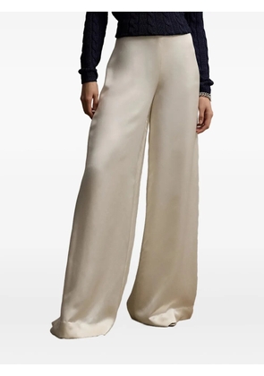 Ralph Lauren Collection satin trousers - White