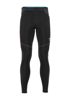 KARPOS logo-print leggings - Black