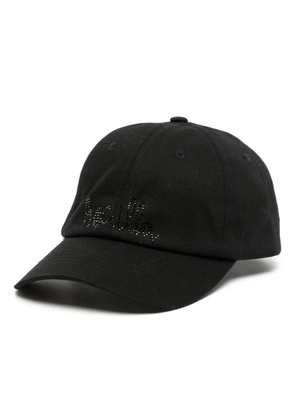 Haculla logo-embroidered cotton baseball cap - Black