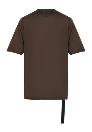 Rick Owens DRKSHDW seam-detail T-shirt - Brown