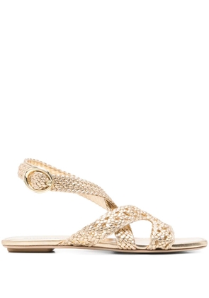 Stuart Weitzman Thea sandals - Gold