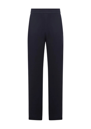 Giorgio Armani elastic-waistband trousers - Blue