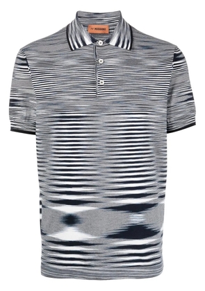 Missoni marl-knit polo shirt - White