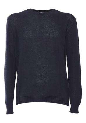 Settefili Cashmere long-sleeve crew-neck sweater - Blue