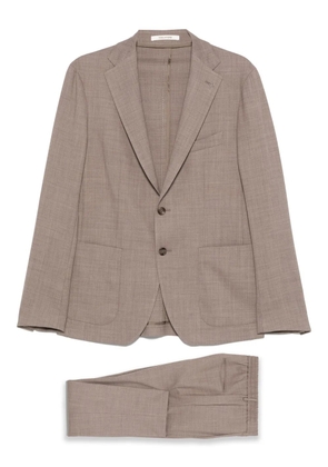 Tagliatore virgin wool-blend suit - Neutrals