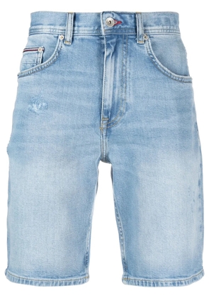 Tommy Hilfiger Brooklyn distressed denim shorts - Blue
