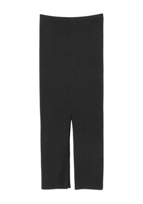 Nanushka low-rise split midi skirt - Grey