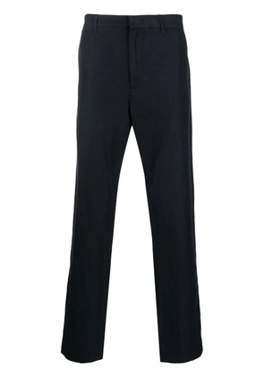 Vince straight-leg hemp trousers - Blue