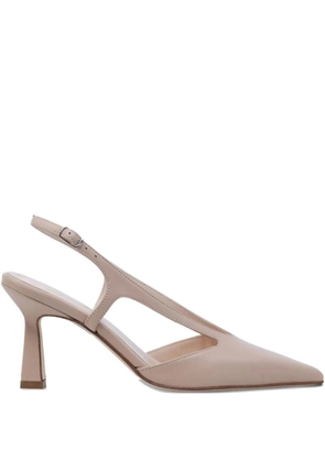 Anna F. slingback pointed-toe pumps - Neutrals