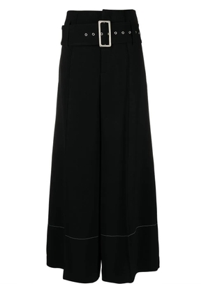 10 CORSO COMO high-waisted wide-leg trousers - Black