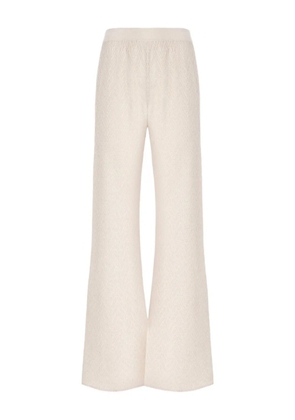 Missoni zigzag pattern flared trousers - Neutrals