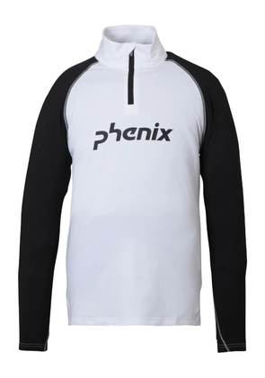 PHENIX raglan-sleeve zip ski top - White