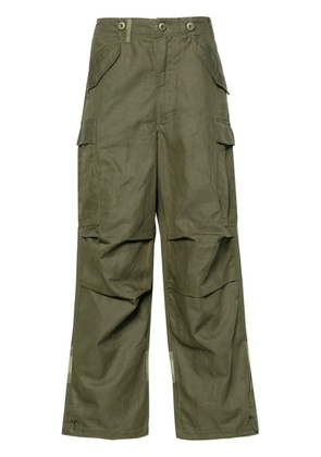 Maharishi Hi-Vis M65 wide-leg cargo pants - Green