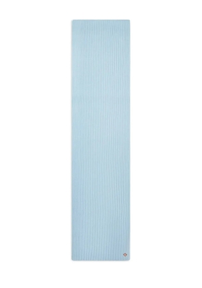 Casablanca ribbed scarf - Blue
