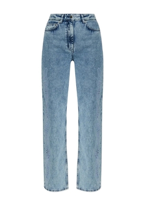 IRO embroidered cotton jeans - Blue