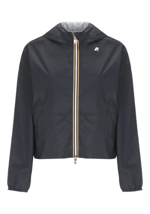 K-Way Laurette hooded zip-front jacket - Blue
