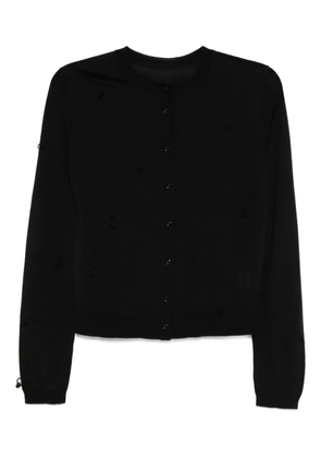 JNBY loop-detail cardigan - Black