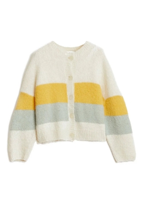 Rodebjer Aldonza stripe cardigan - Neutrals