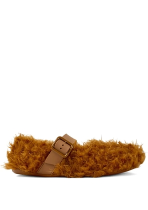 CamperLab Wabi buckled slippers - Brown